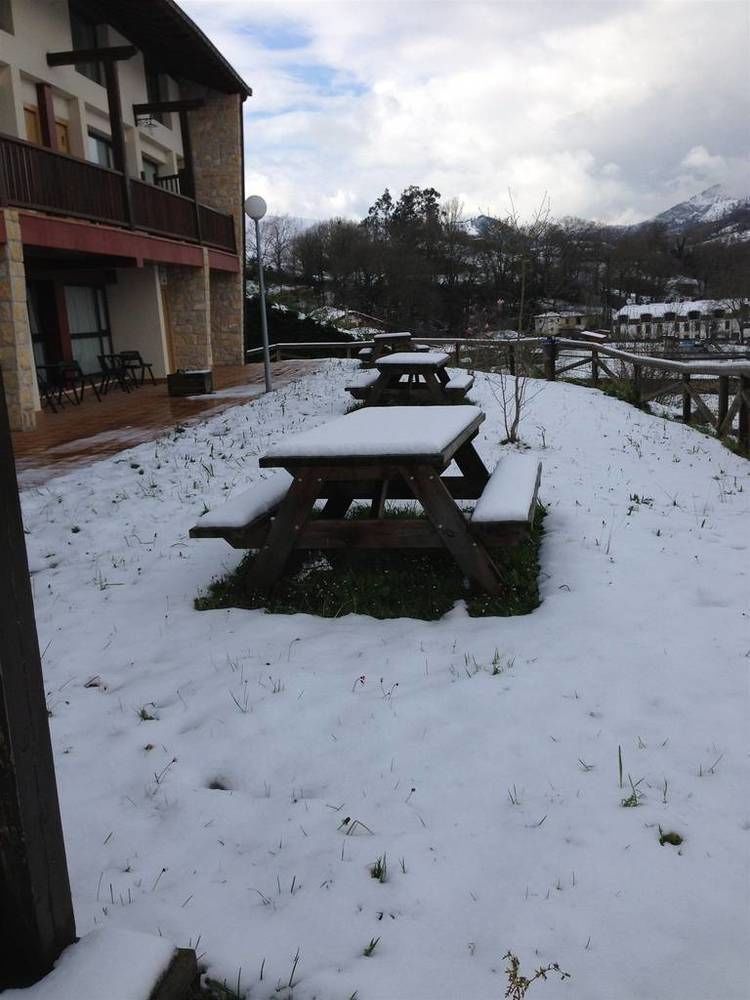 Apartamentos Aldea Del Puente Cangas de Onis Bagian luar foto